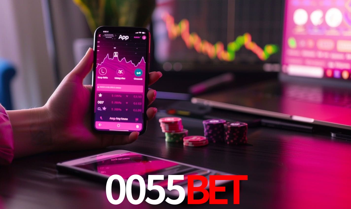 Comparação APP mobile vs versão web da 0055bet